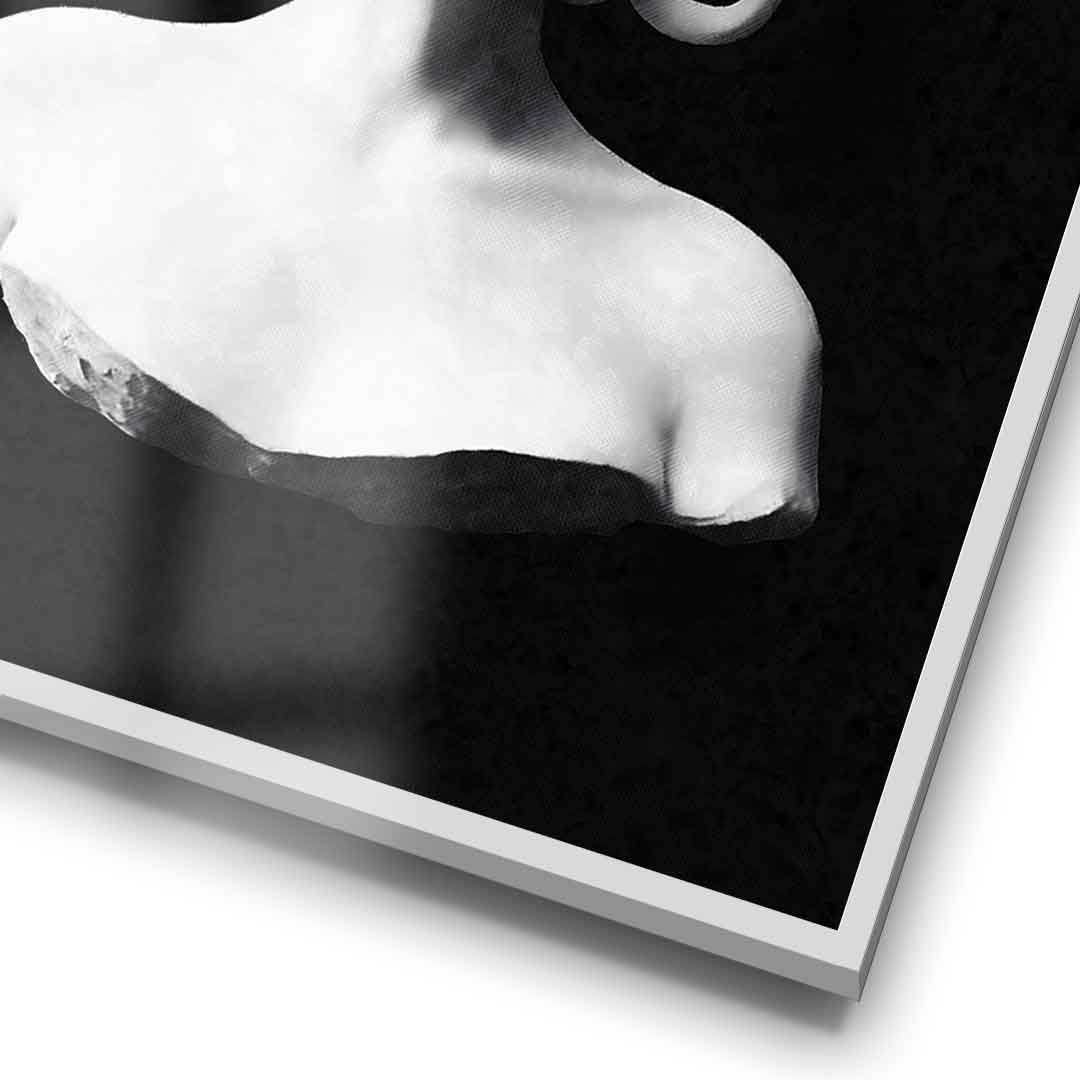DOTCOMCANVAS® Portrait of Medusa Poster – gerahmtes Detail