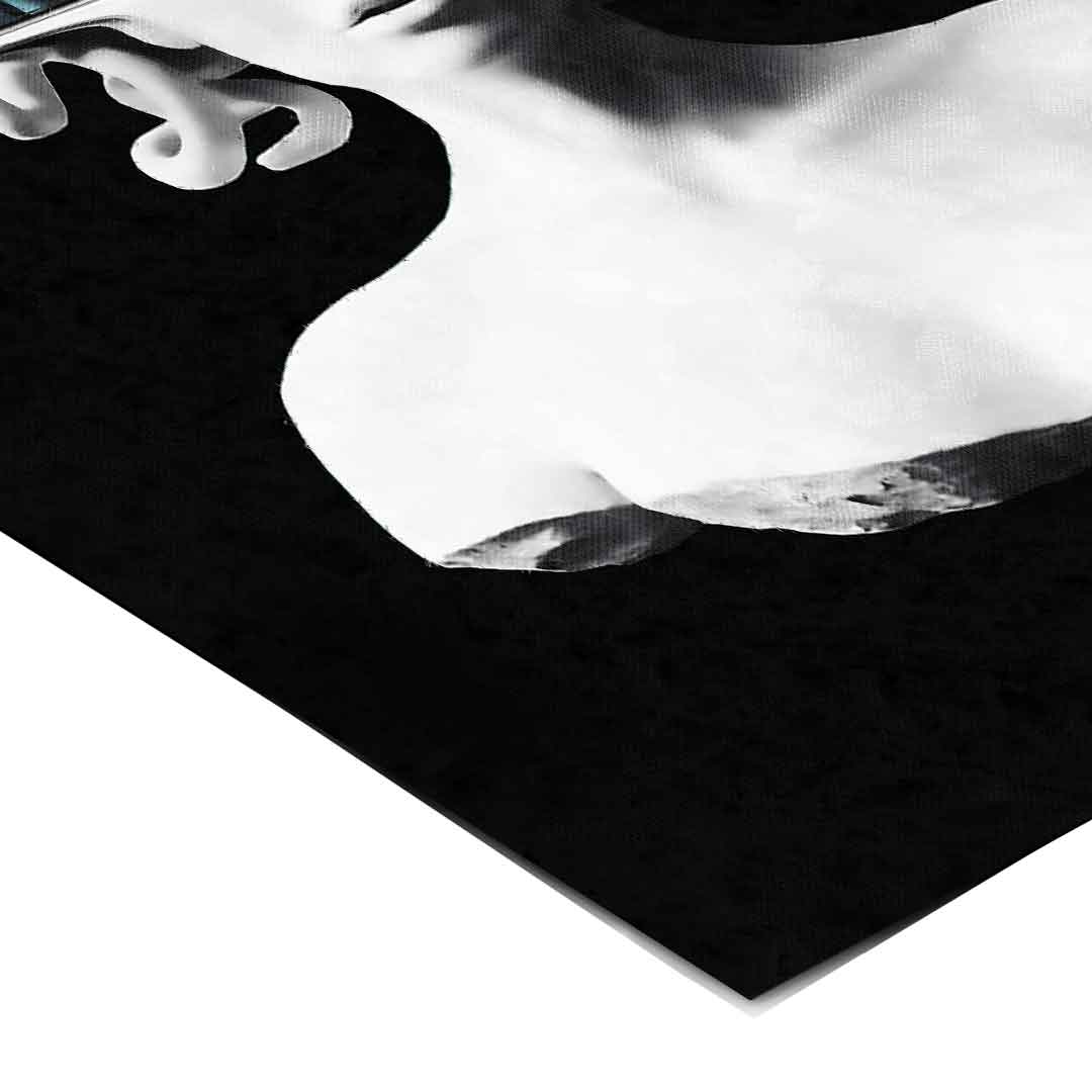 DOTCOMCANVAS® Portrait of Medusa Poster – Eckdetail