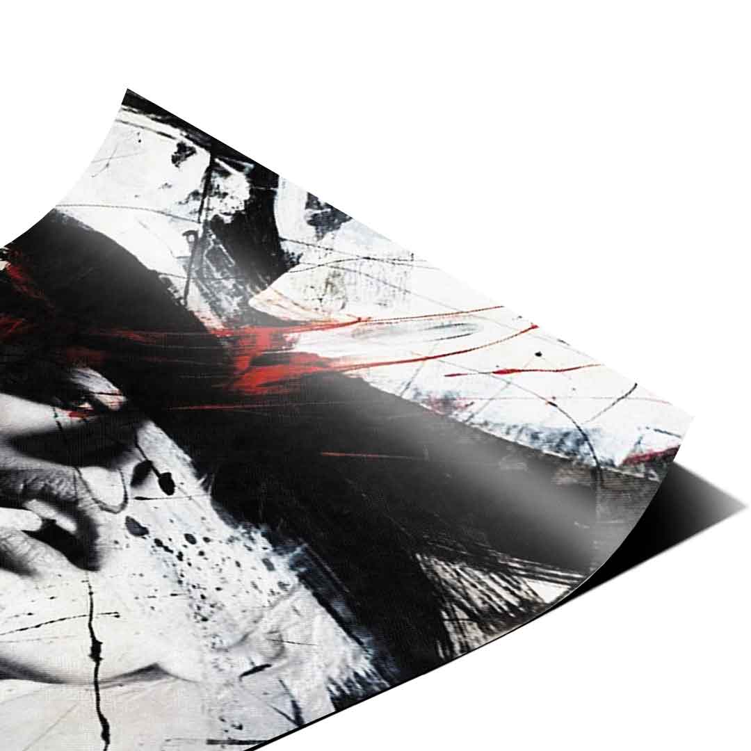 DOTCOMCANVAS® Abstract obsession Poster – Eckdetail