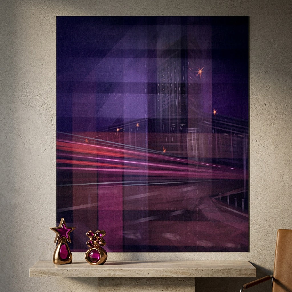 City of Dreams in Grids - Poster Raum