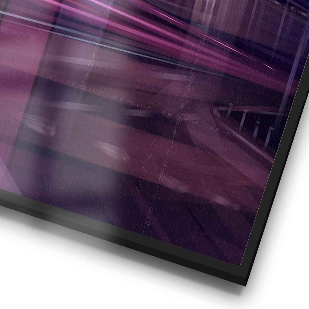 City of Dreams in Grids - Poster Detail Rahmen