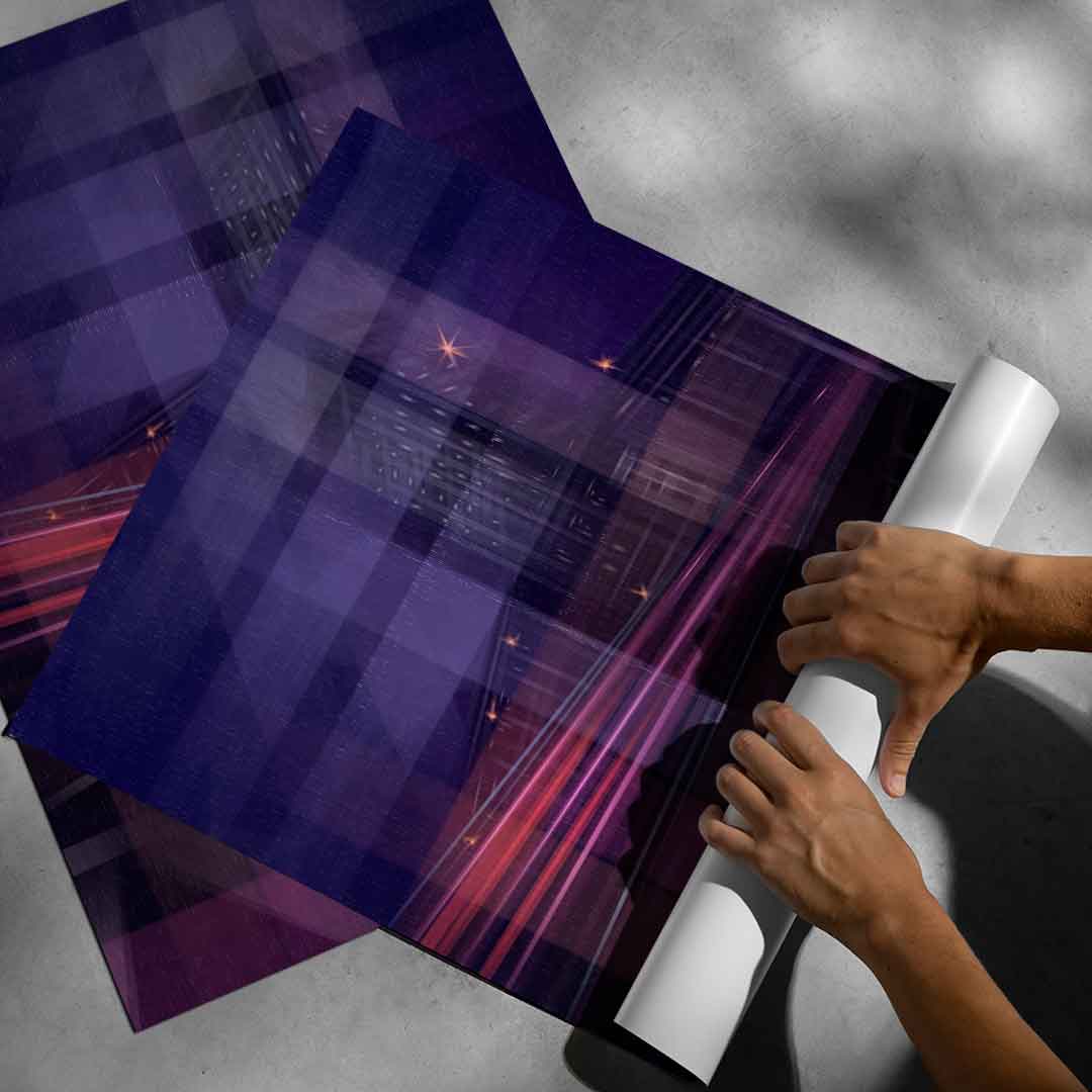 City of Dreams in Grids - Poster Roll-up