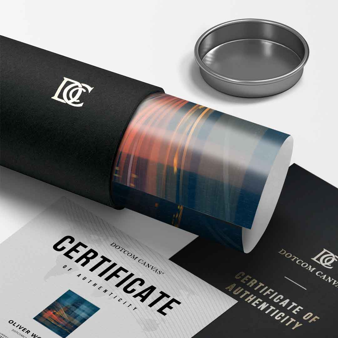 City Night Agility - Poster Tube Roll