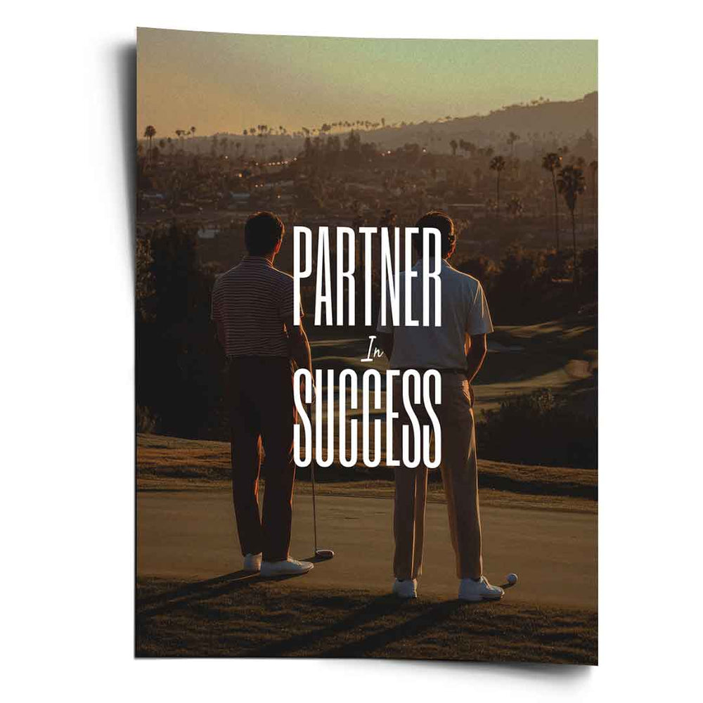 DOTCOMCANVAS Partner in Success Poster Vorderansicht