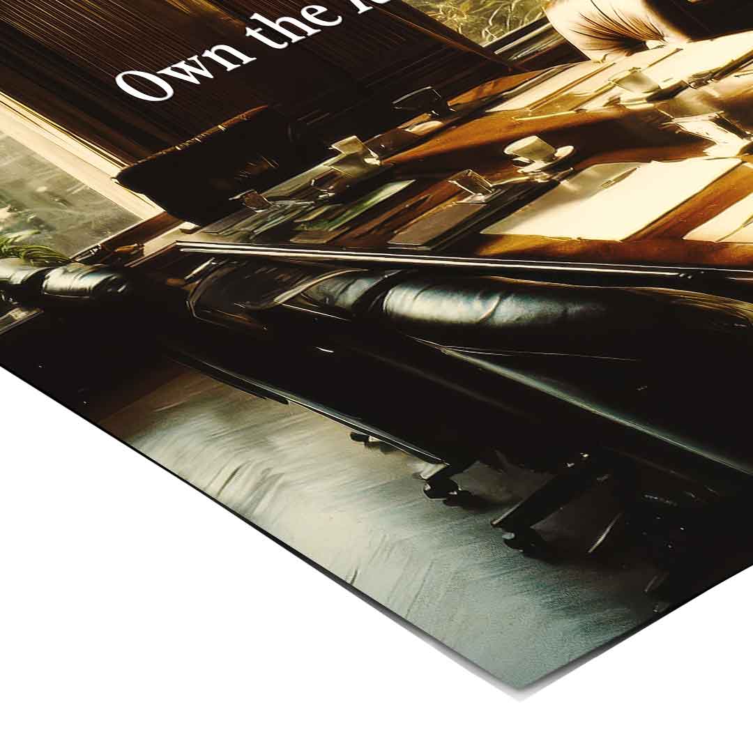 DOTCOMCANVAS Own the Room Poster Ecken Detail