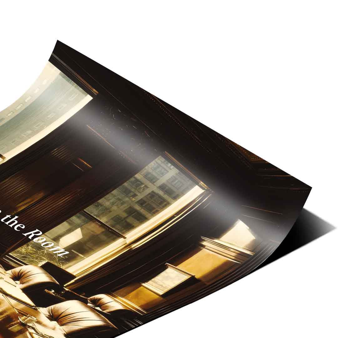 DOTCOMCANVAS Own the Room Poster Ecken Detail Variante
