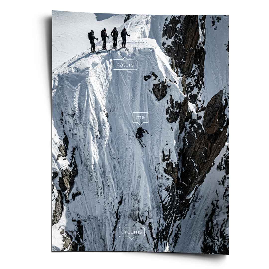 DOTCOMCANVAS Me & Dreams Poster – Frontansicht