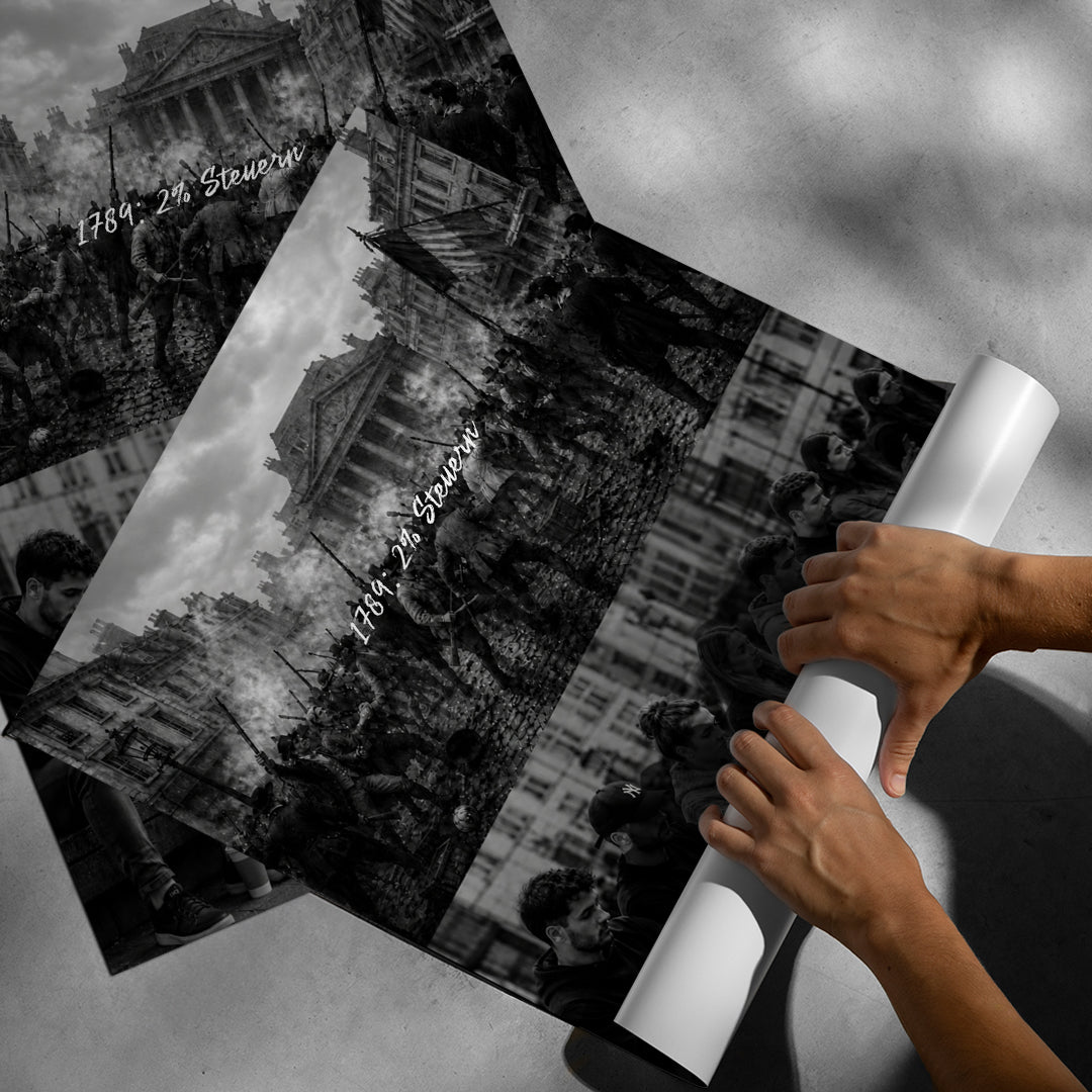 Tax Revolution Poster rollup