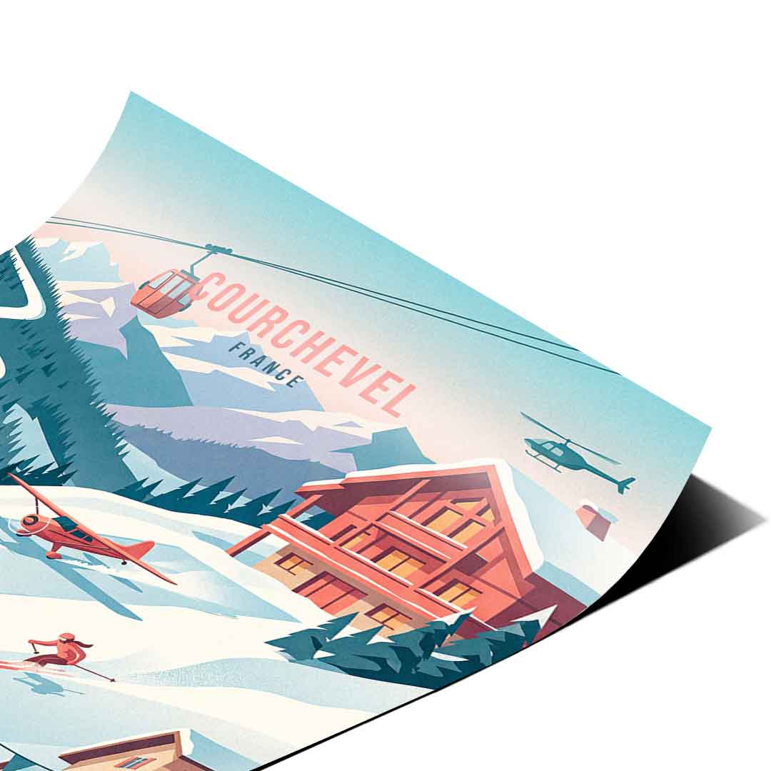 Courchevel Poster