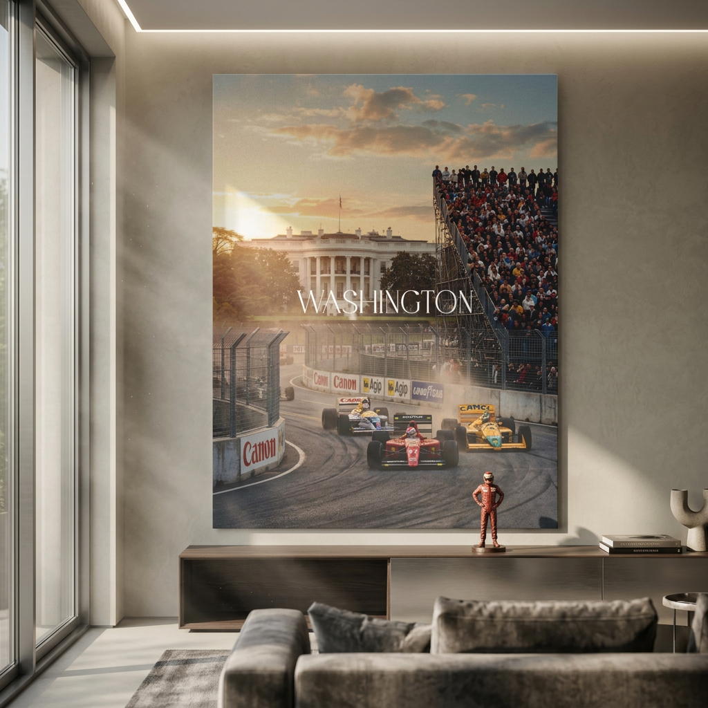 Washington F1 - Canvas Room mockup