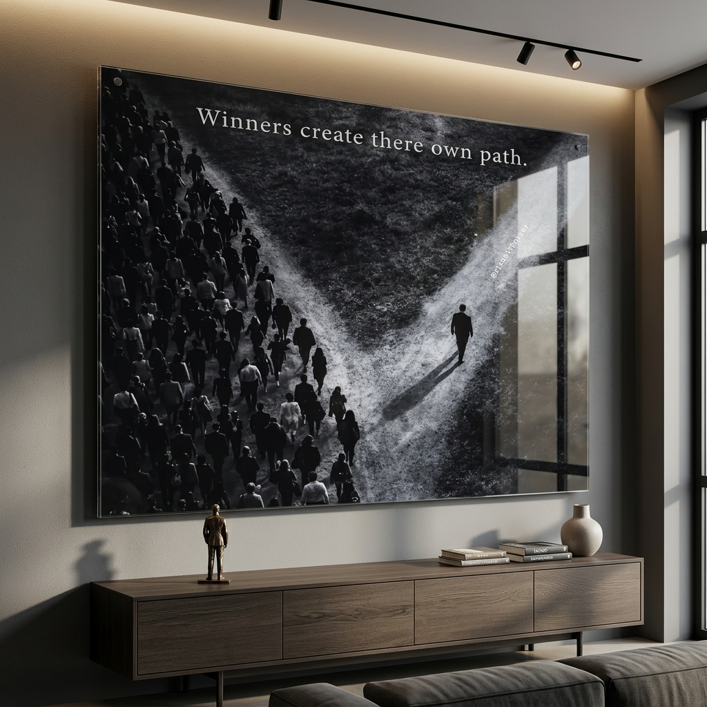 Winners Path - Acryl Room mockup