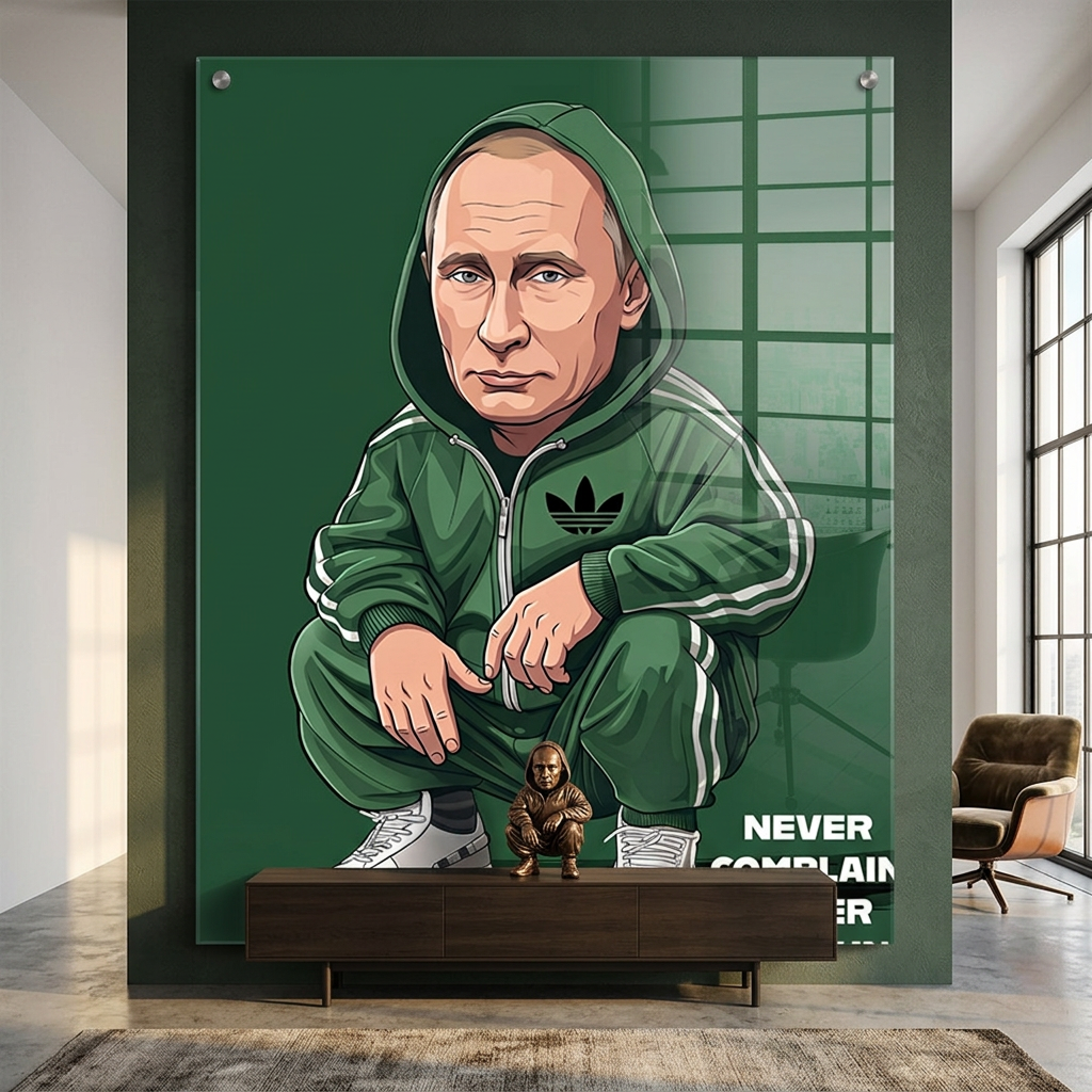 Putin Swag Acrylglasbild im Wohnzimmer