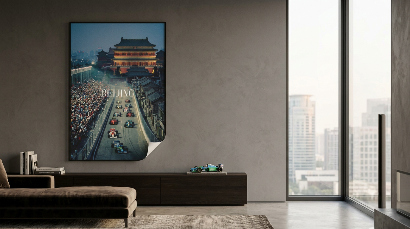 Beijing F1 Poster Banner