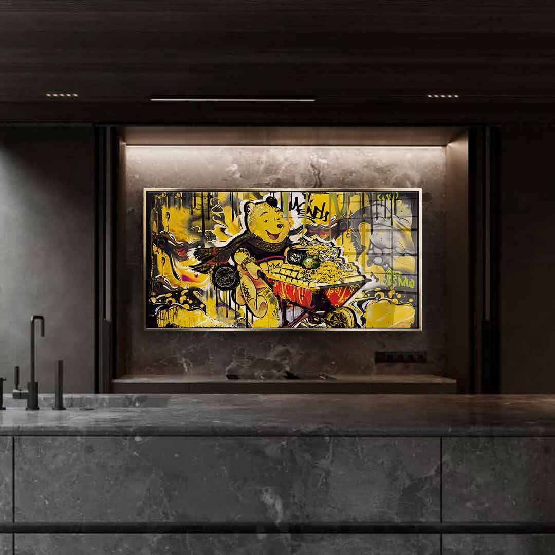 HONEY MONEY - Acrylglas