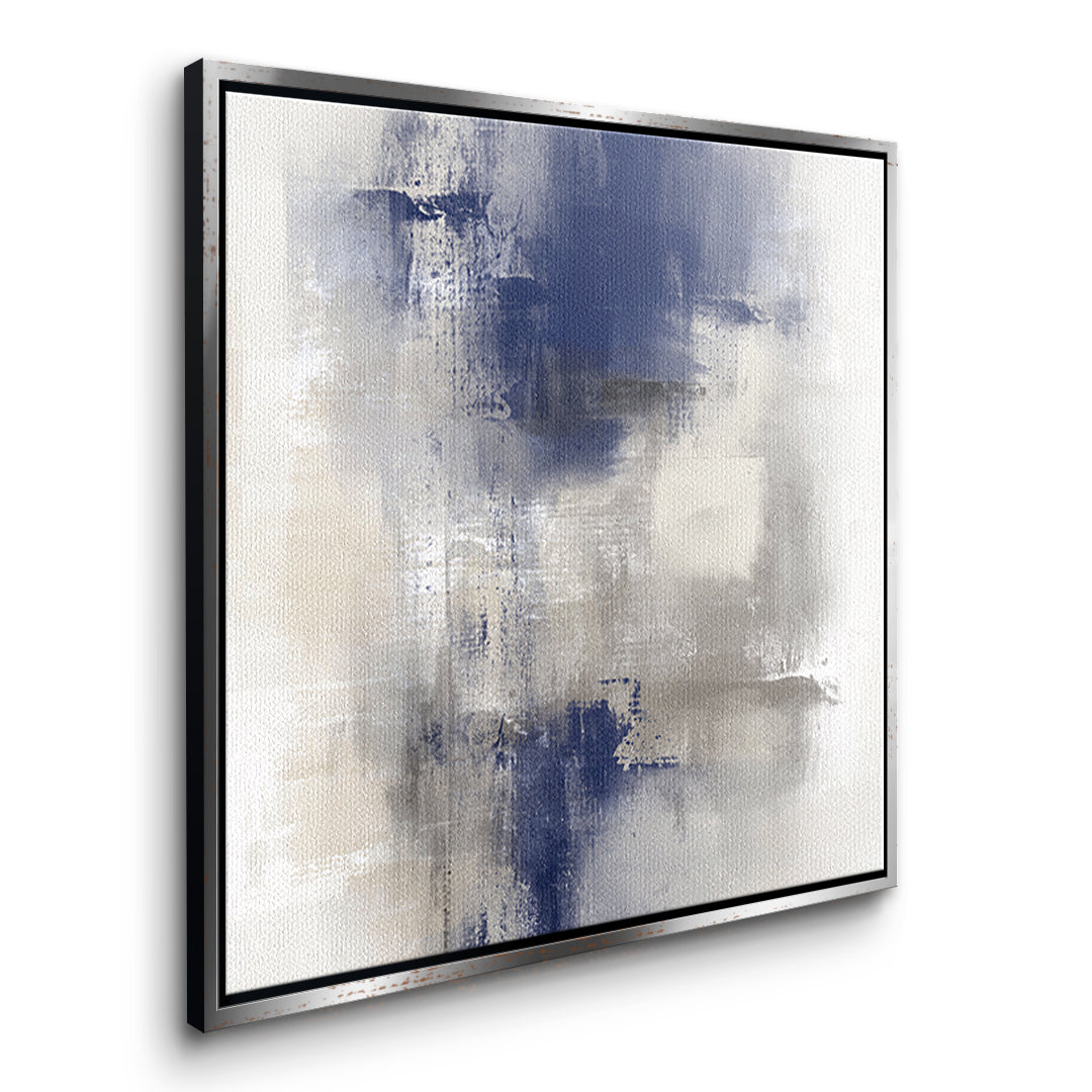 DOTCOMCANVAS Something Leinwandbild Seitenansicht silberner Rahmen