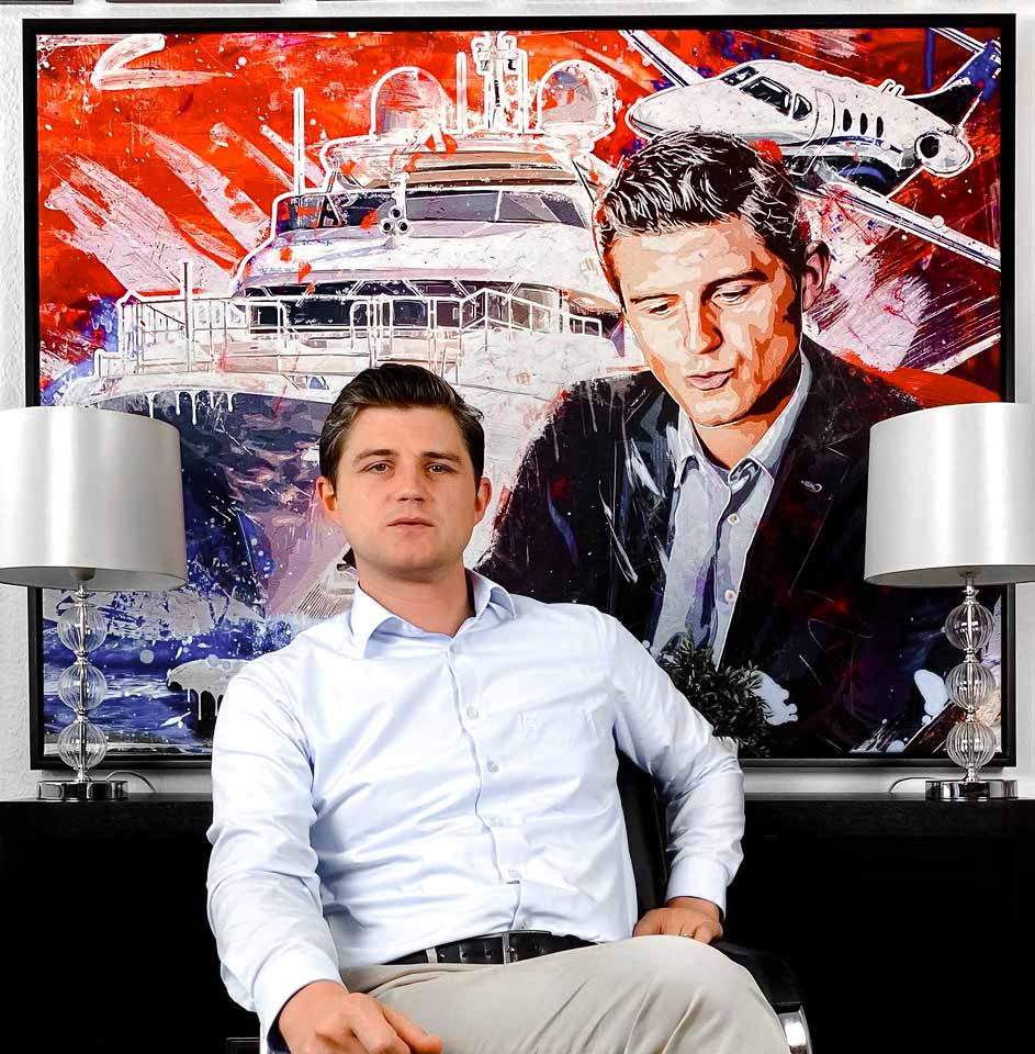 Order a commissioned piece - canvas print