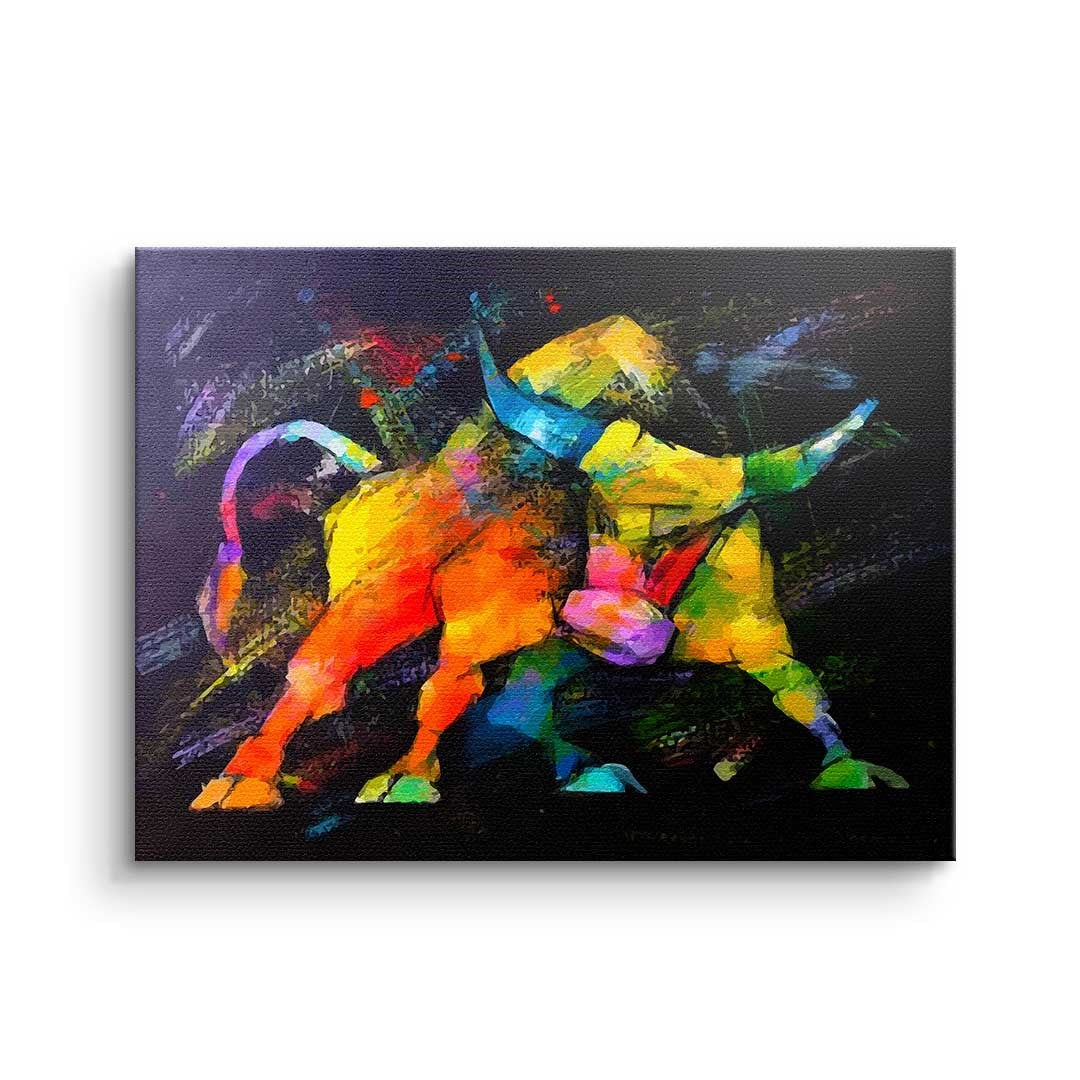 STOCK EXCHANGE AND TRADING Wall Art | Beautiful Canvas Art ready to hang | XXL stock exchange and trading