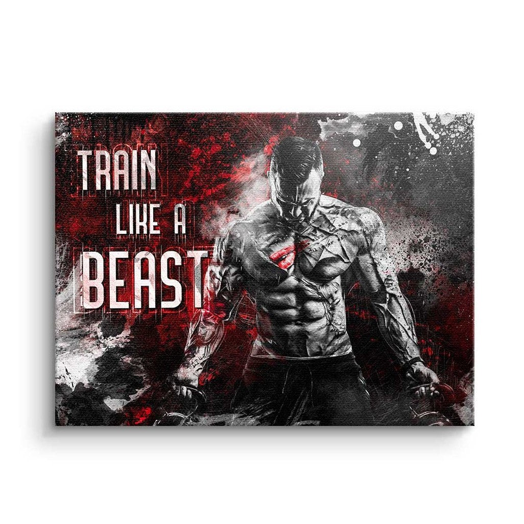 BODYBUILDING & SPORT Wall Art | Beautiful Canvas Art ready to hang | XXL Football Basketball Modern