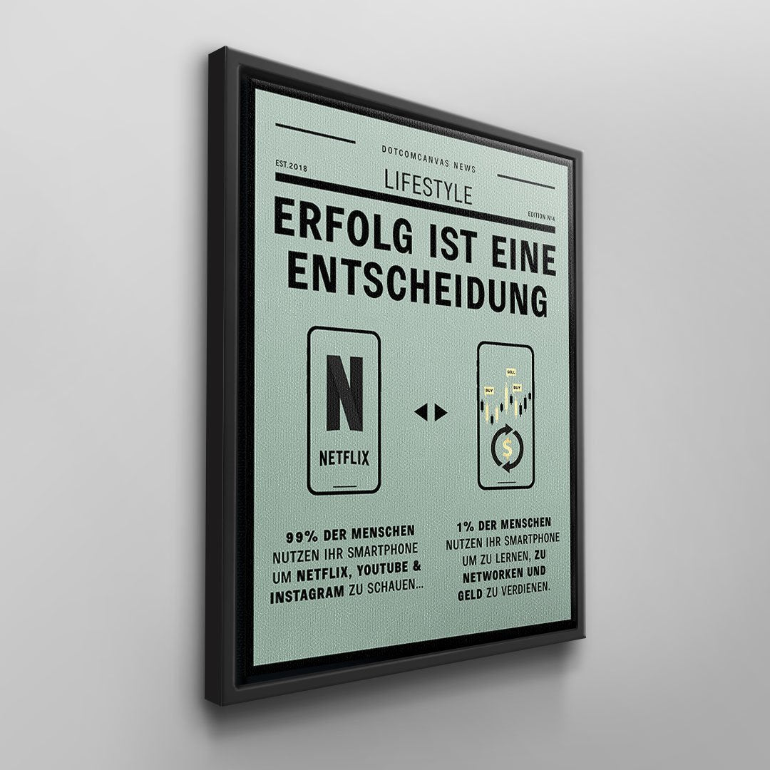 SUCCESS IS A DECISION