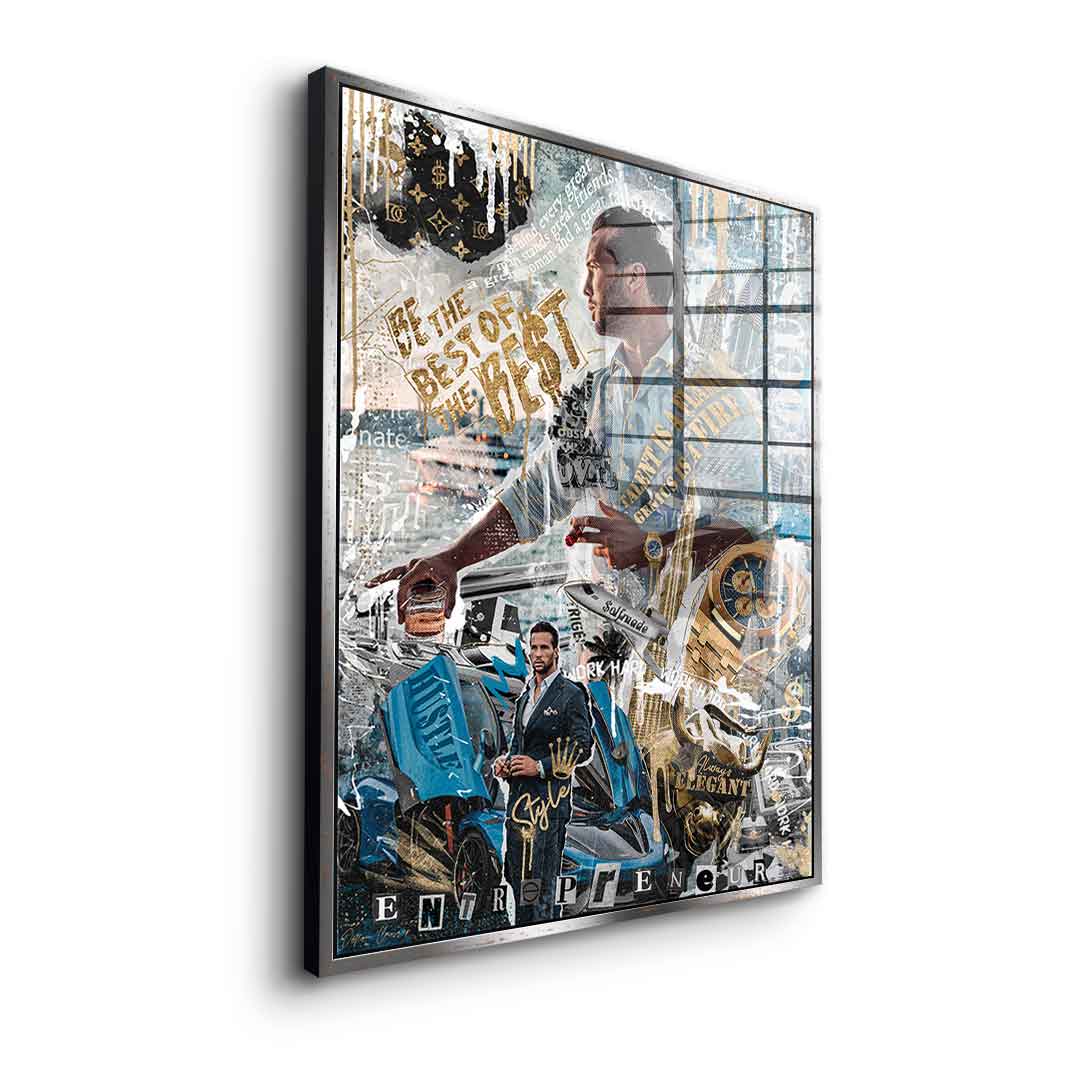 Tristan Tate - Acrylic glass