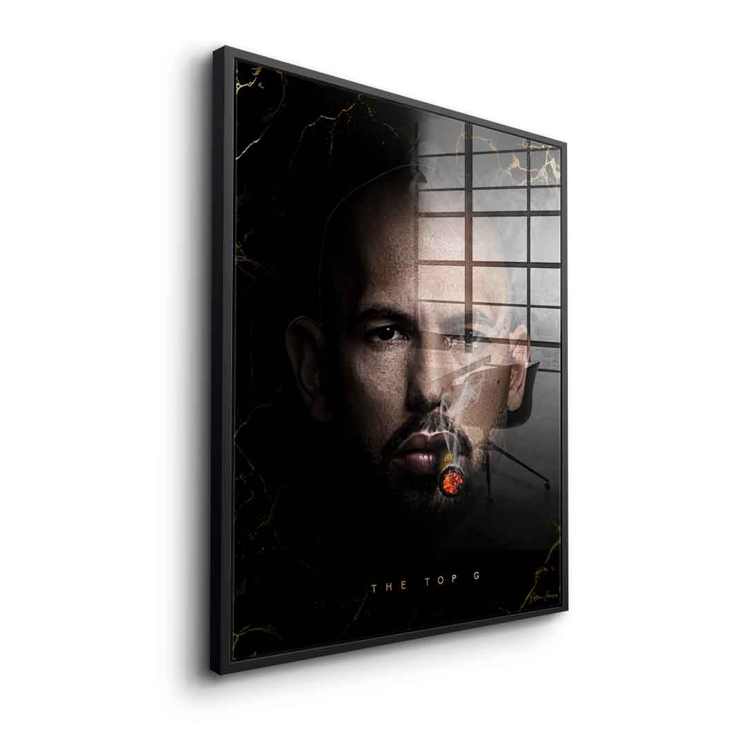 Andrew Tate V3 The Top G - Blattgold