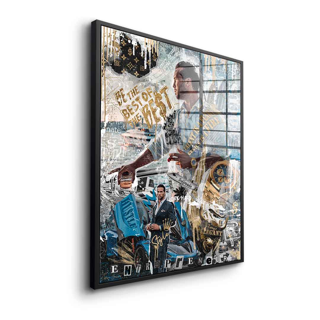 Tristan Tate - Acrylic glass