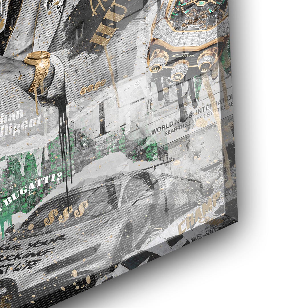 Premium Acrylic Glass Print - Andrew Tate V1 – DOTCOMCANVAS®