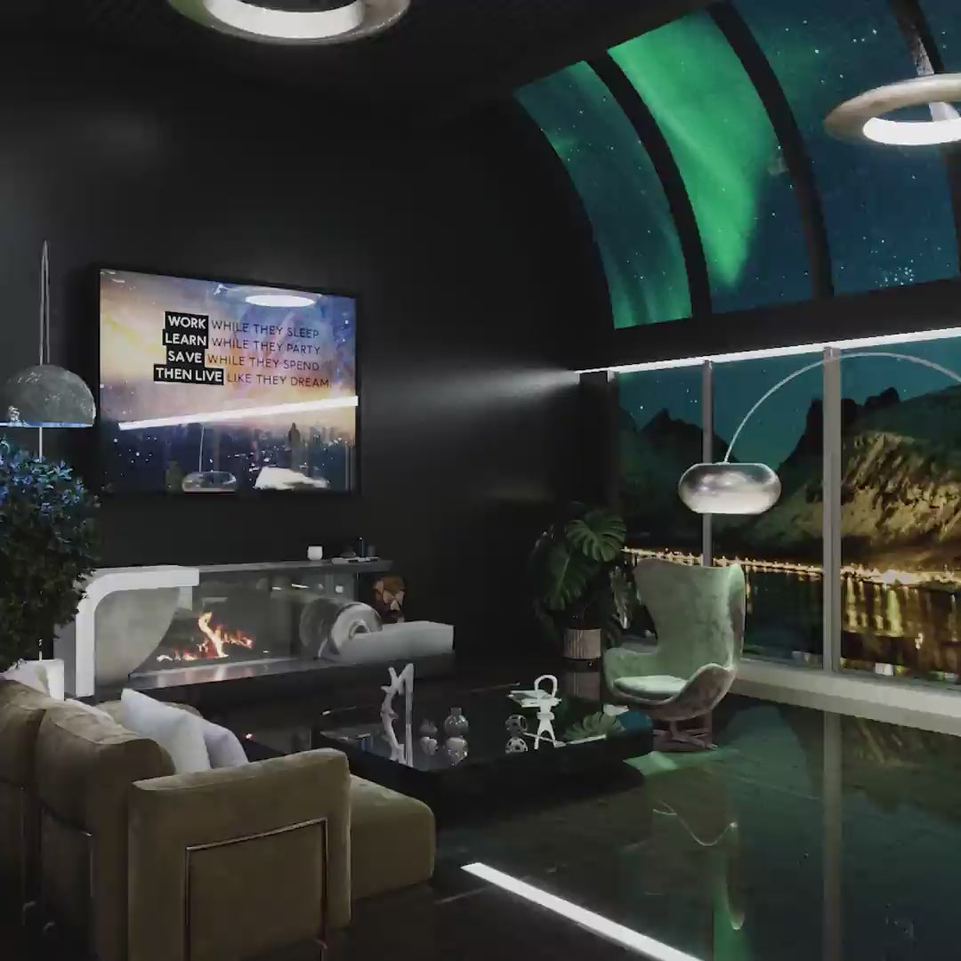 Load video: Live Like They Dream - acrylic glass