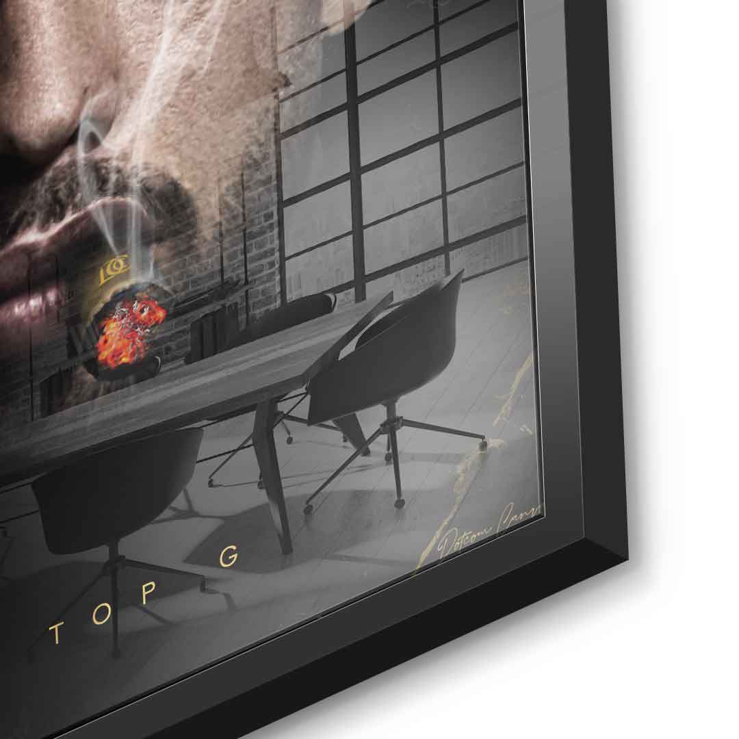 Andrew Tate V3 The Top G - Blattgold