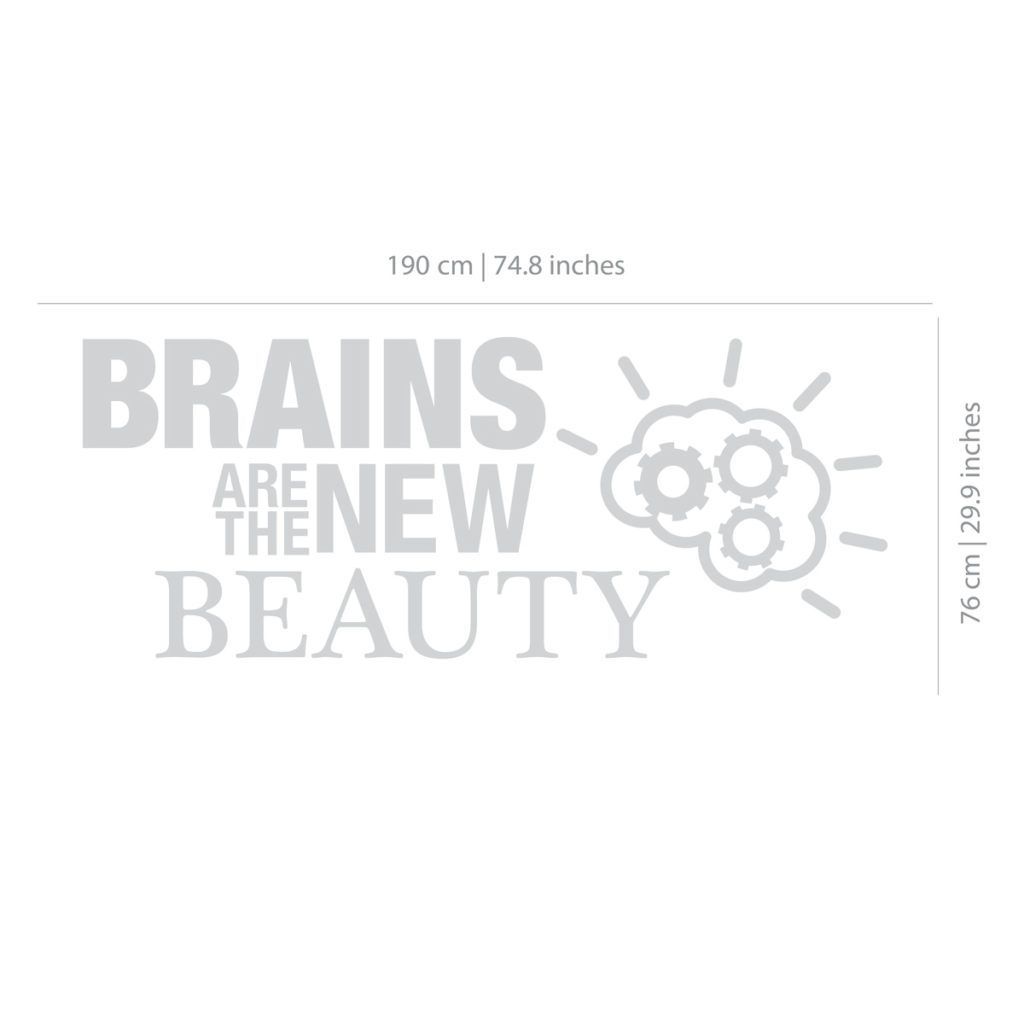 Brains are the New Beauty