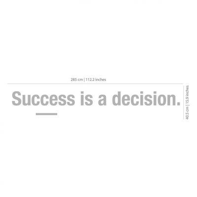 Success is a Decision