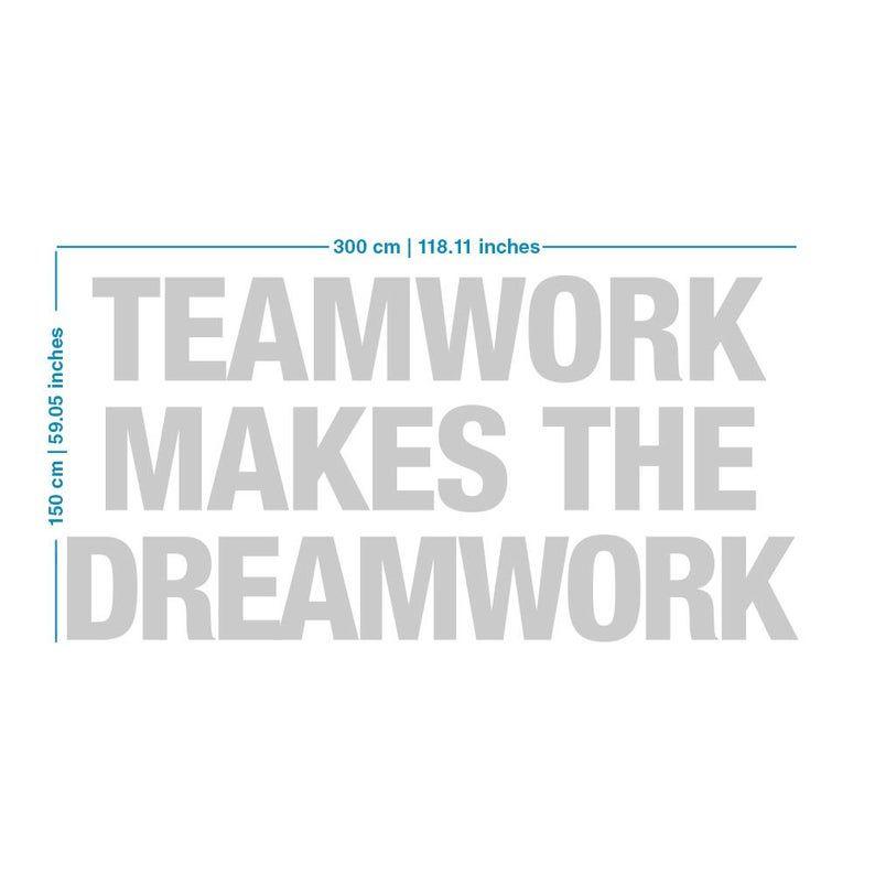 Teamwork makes the dream Work