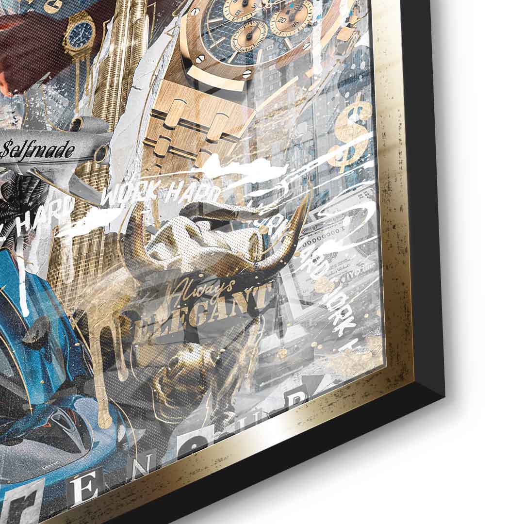 Tristan Tate - Acrylic glass