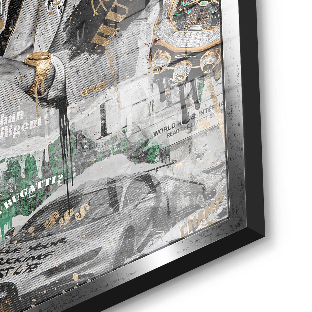Premium Acrylic Glass Print - Andrew Tate V1 – DOTCOMCANVAS®