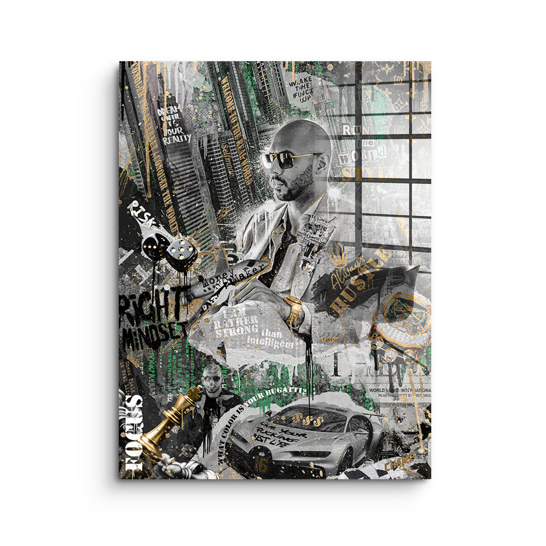 Andrew Tate V1 - Acrylic glass – Detail