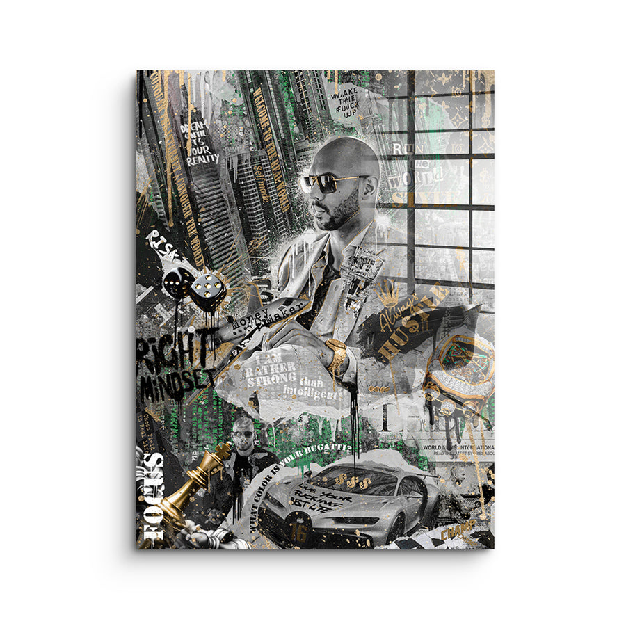 Andrew Tate V1 - Acrylic glass – front
