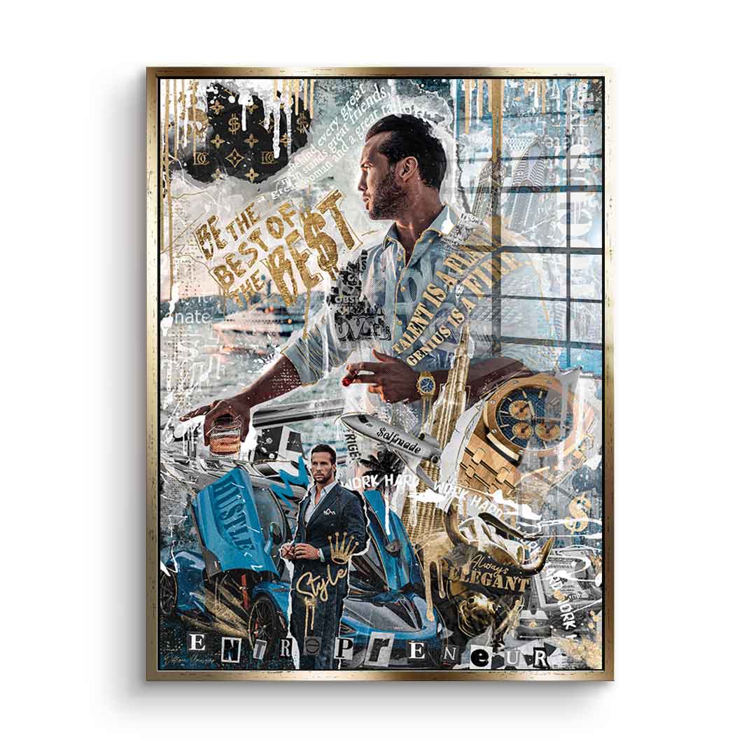 Tristan Tate - Acrylic glass