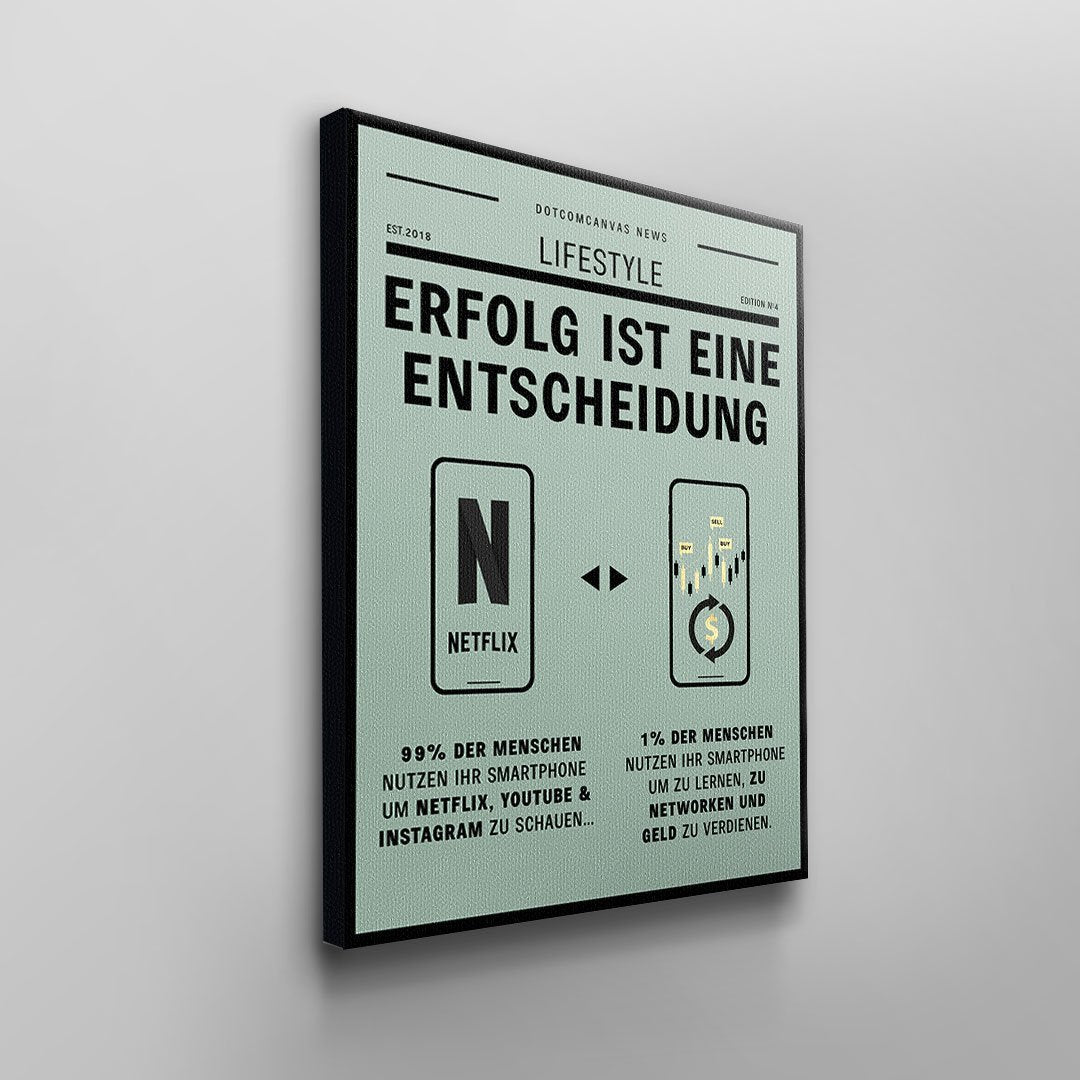 SUCCESS IS A DECISION