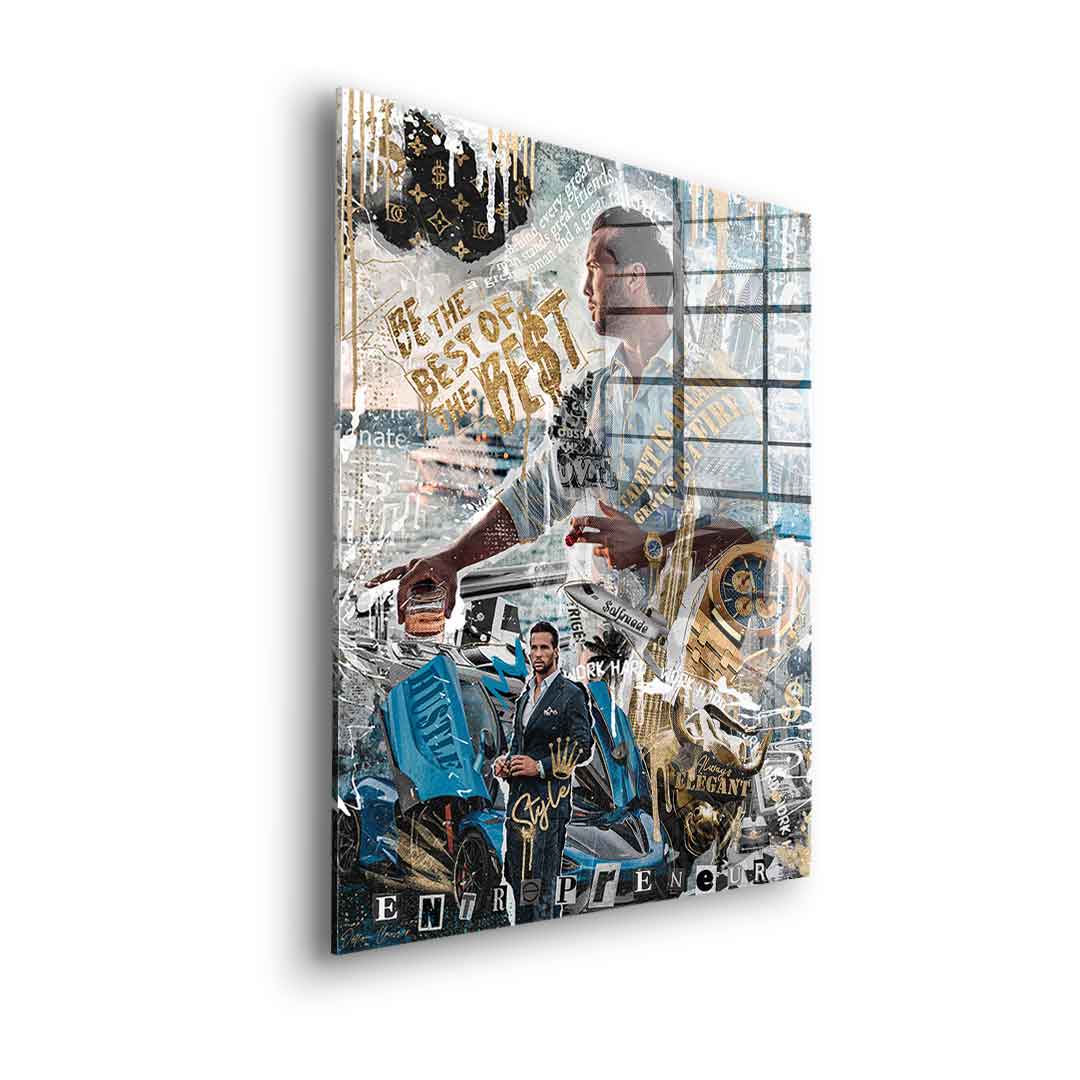 Tristan Tate - Acrylic glass