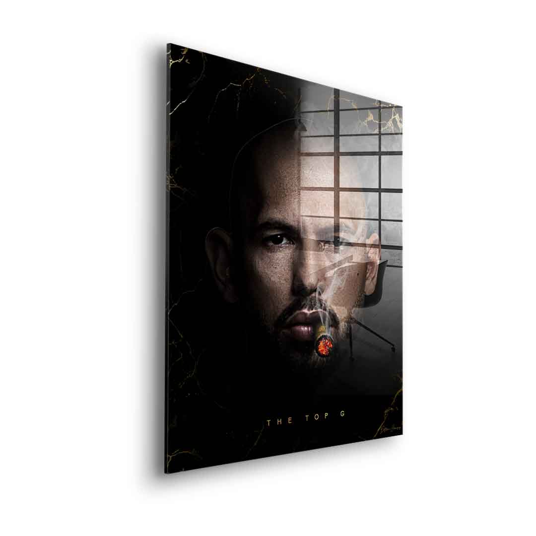 Andrew Tate V3 The Top G - Blattgold