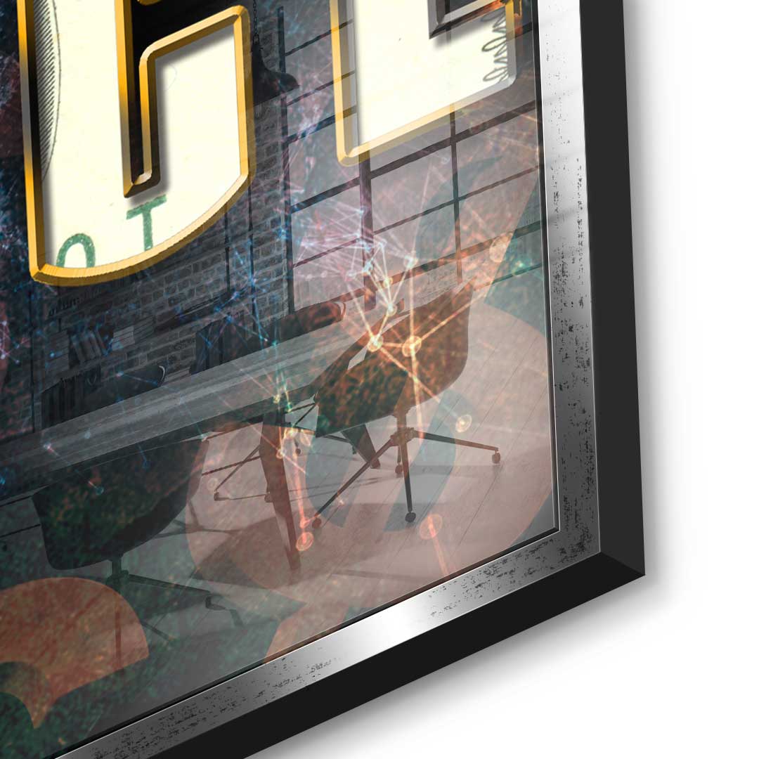 World of E-Commerce - Acrylglas