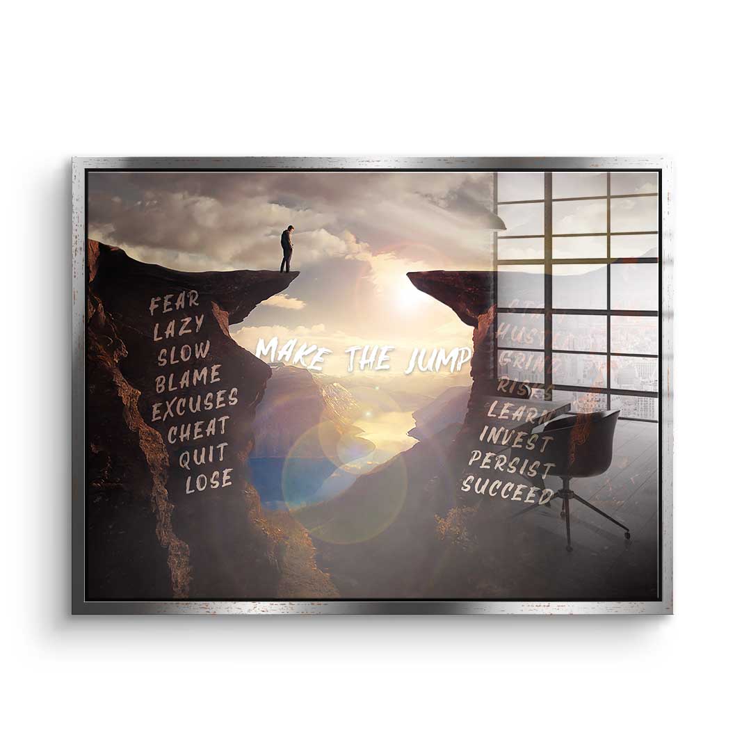 Make The Jump - Acrylic glass