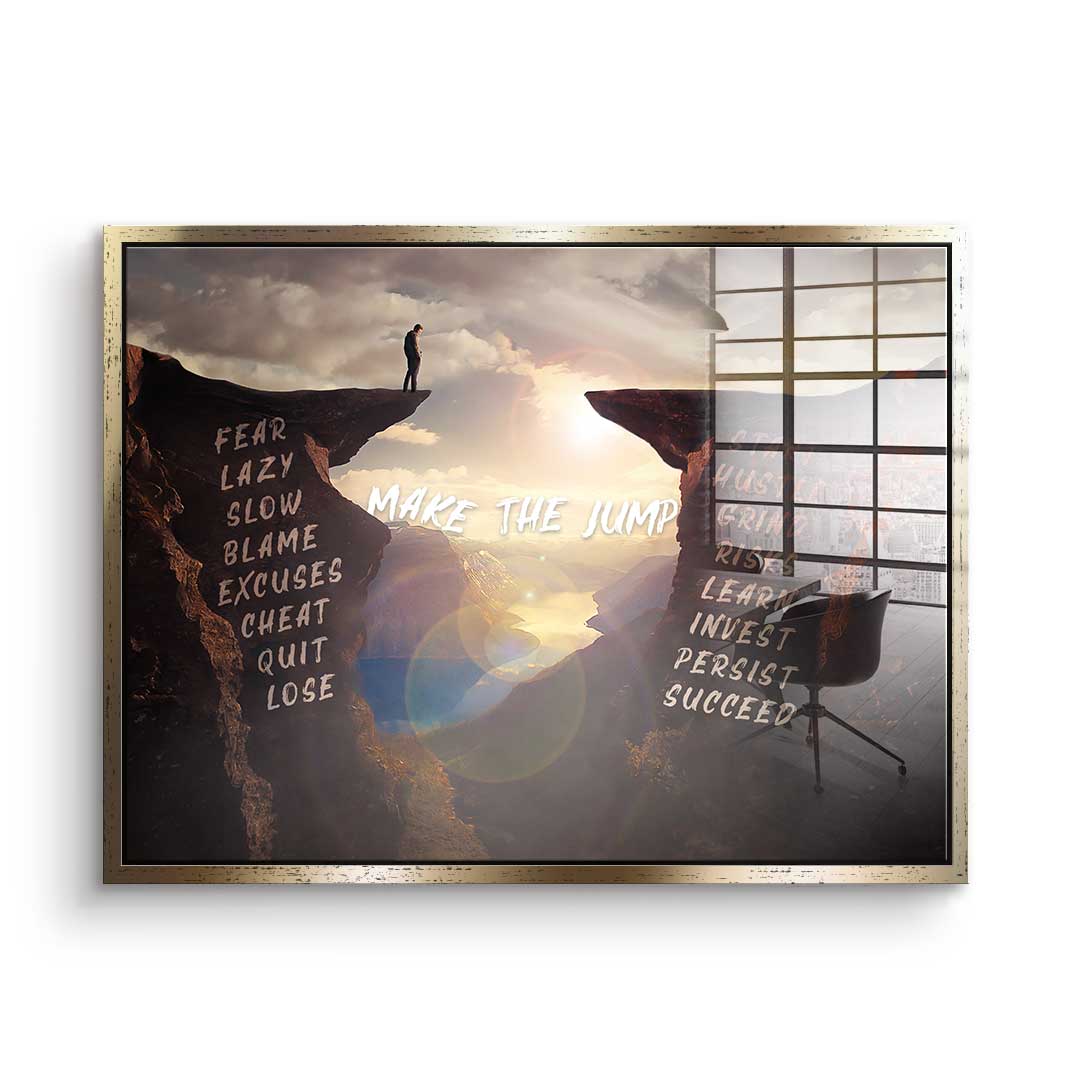 Make The Jump - Acrylic glass