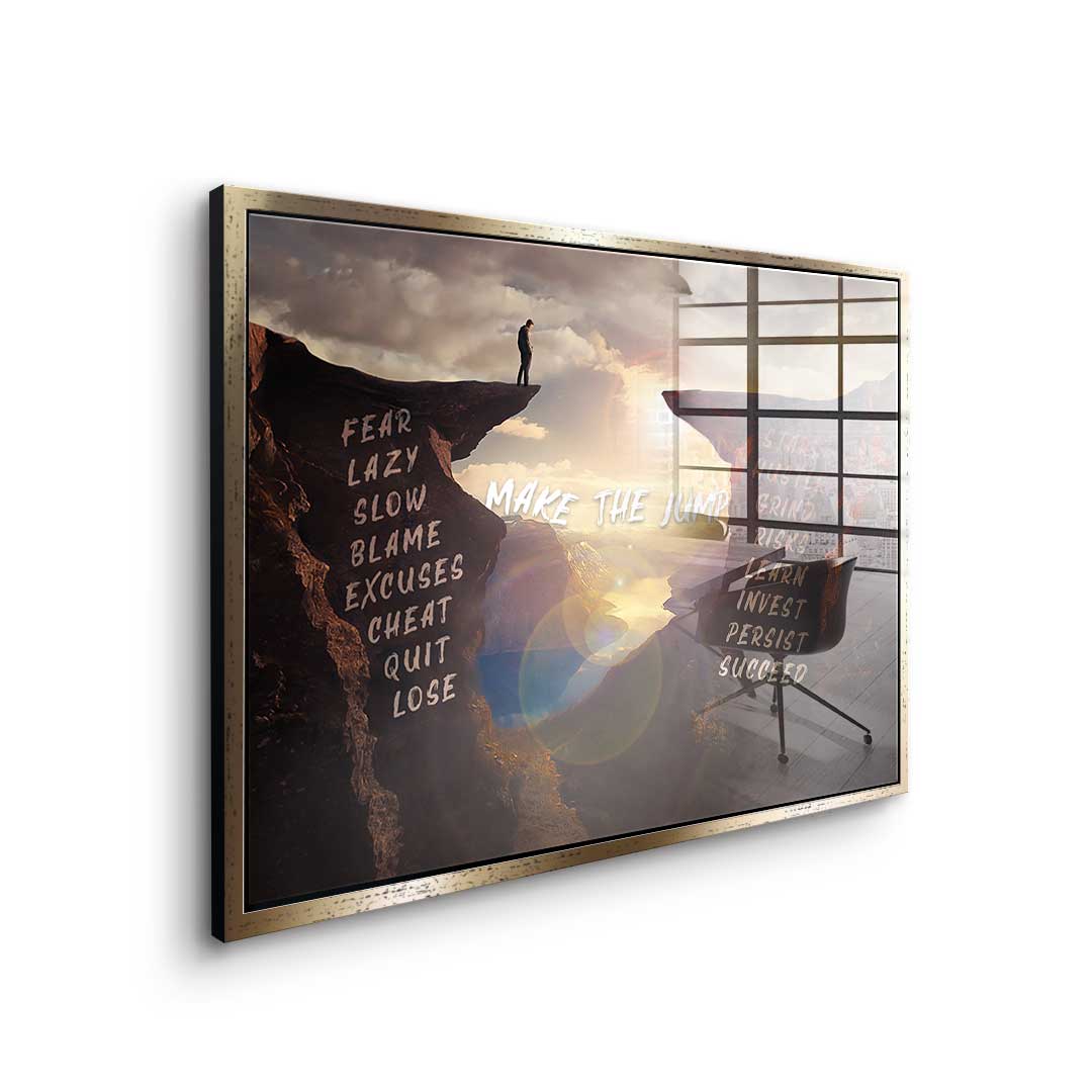 Make The Jump - Acrylic glass