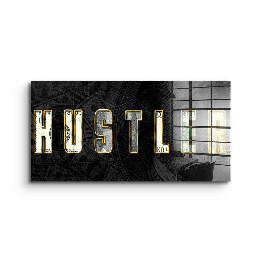 HUSTLER- szkło akrylowe