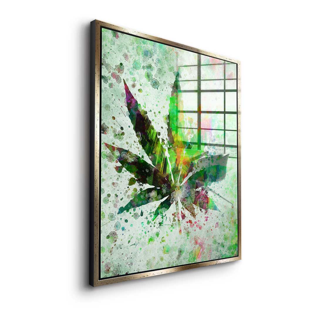 Cannabis Painting - Acrylic