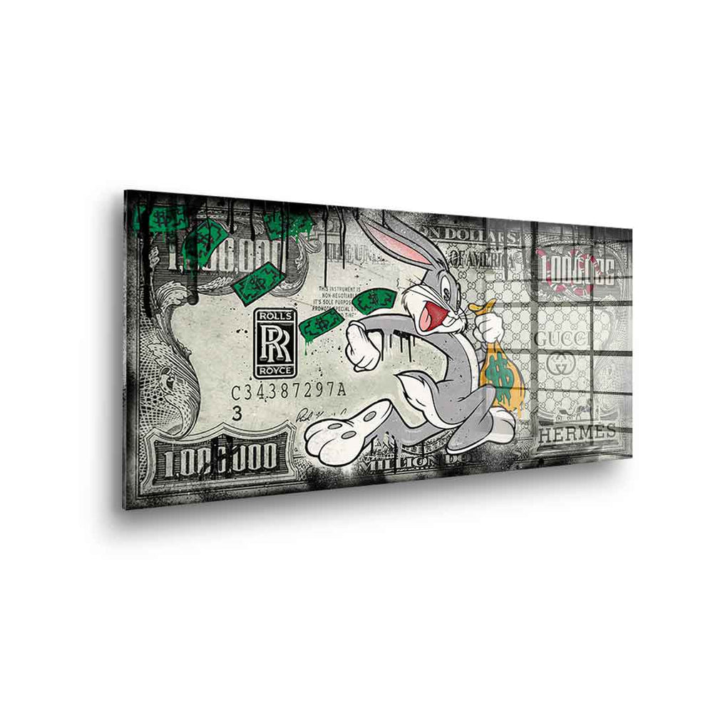 FAST BUNNY Acrylglasbild – Ansicht 3
