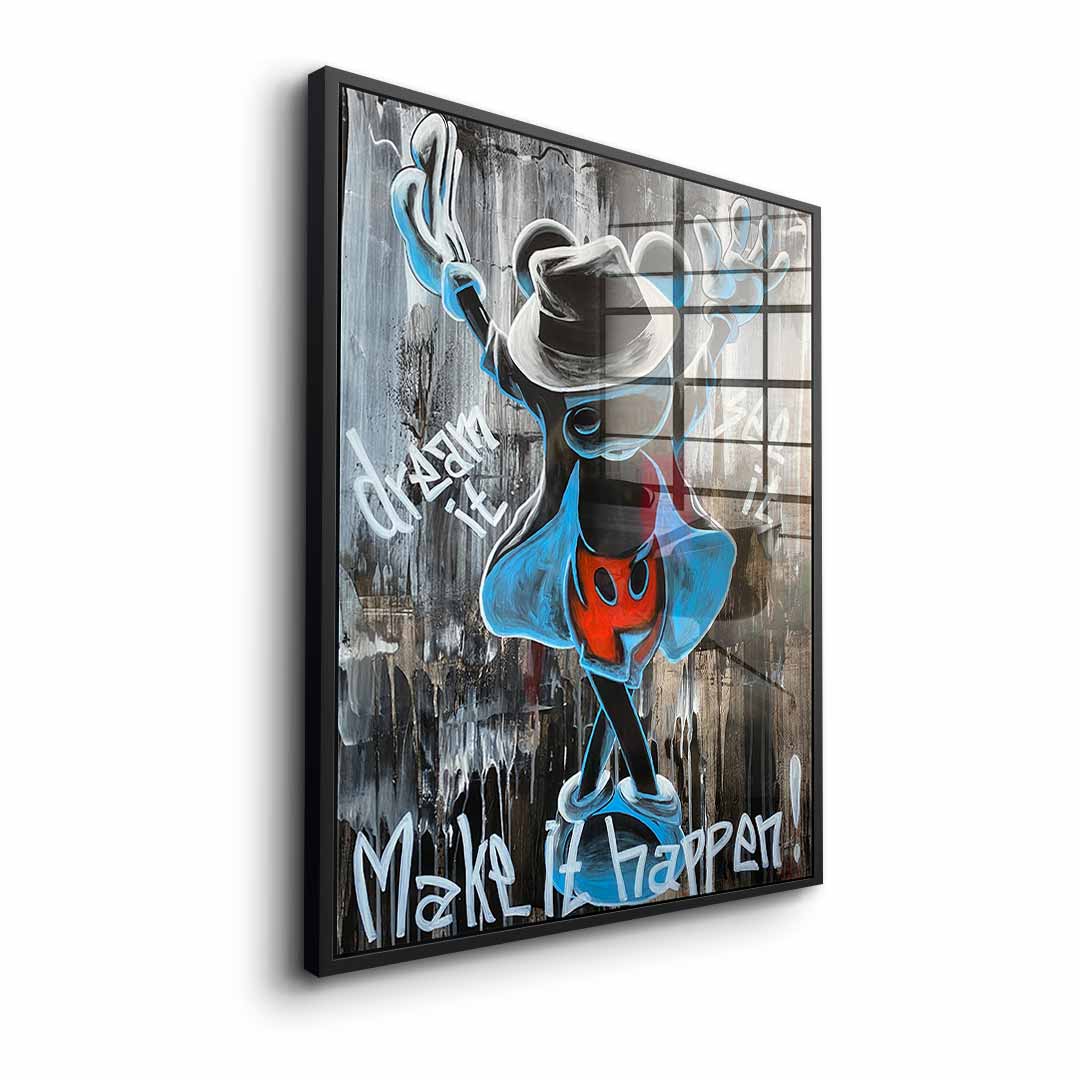 Make it happen - Acrylic glass