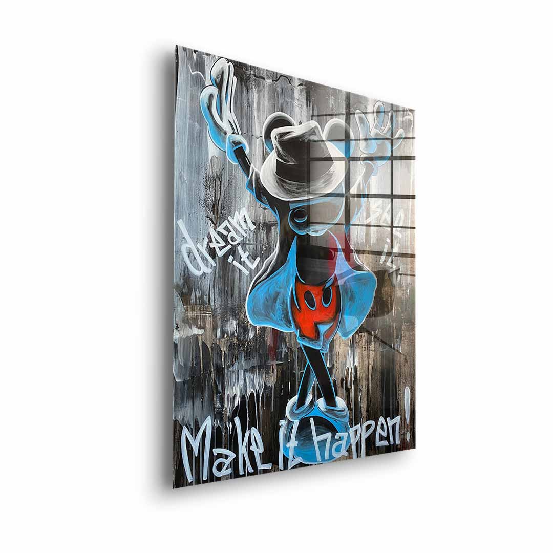 Make it happen - Acrylic glass