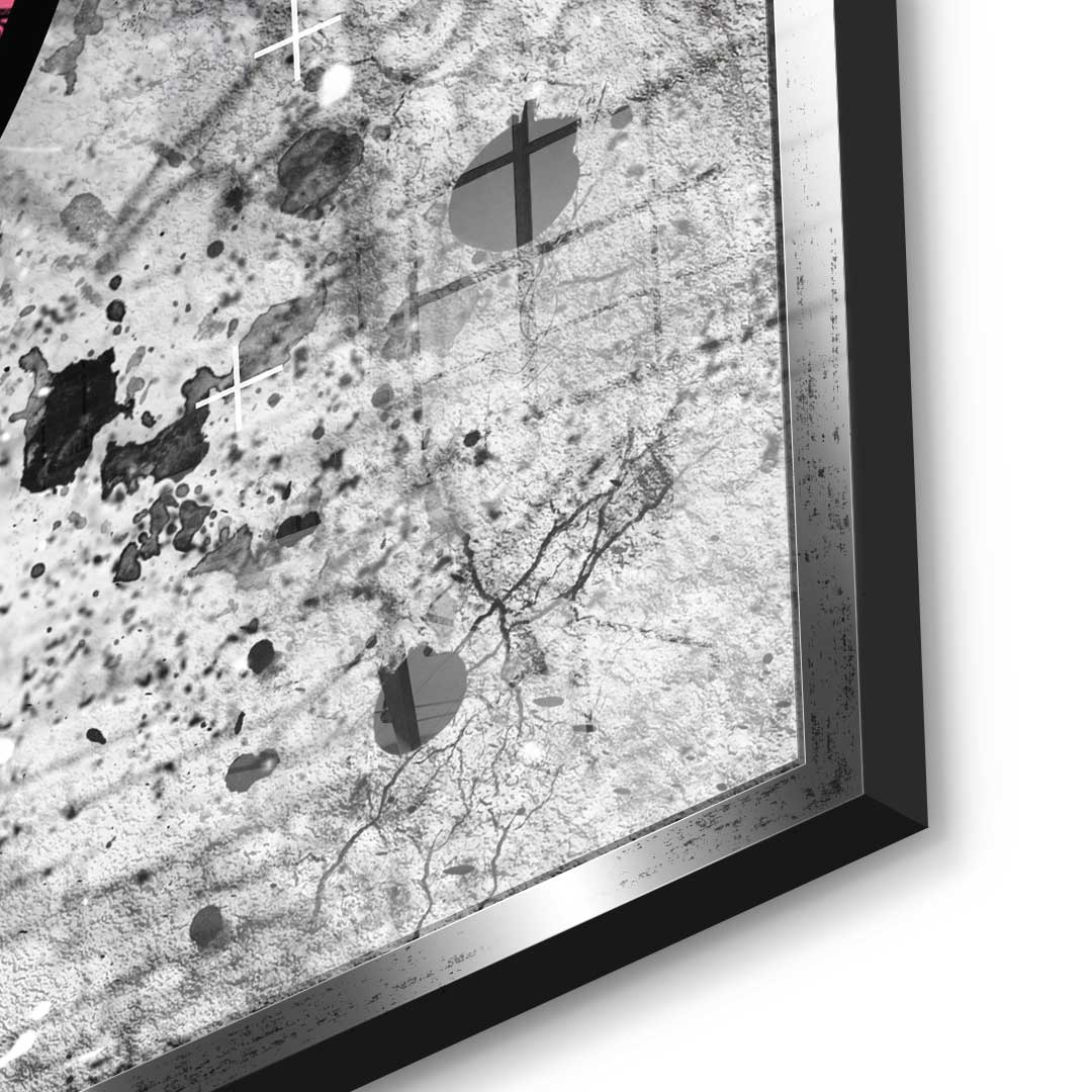 Graffiti Kiss - Acrylic glass